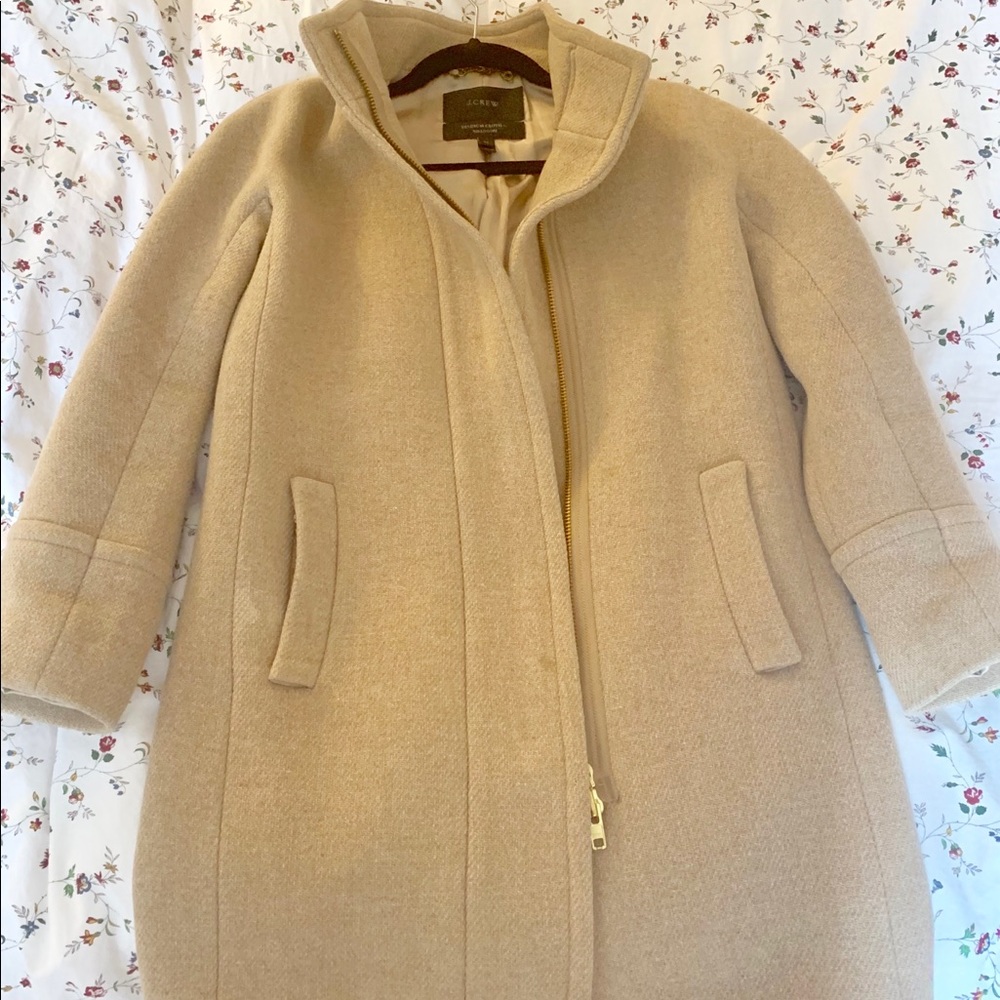 J. Crew Classic Cocoon Coat - Size 00 Petite